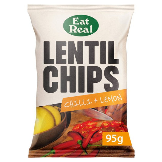 Eat Real Hummus Chips Chilli & Lemon 95g