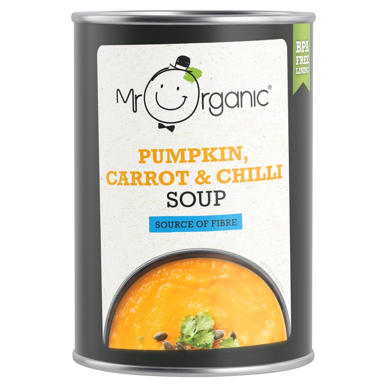 Mr Organic Pumpkin Carrot & Chilli Soup 400g