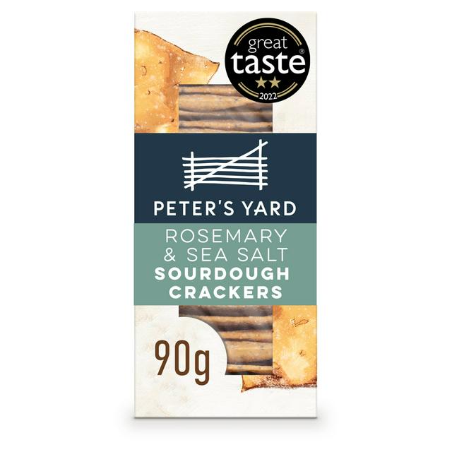 Peter's Yard Rosemary & Sea Salt Sourdough Cracker 90g