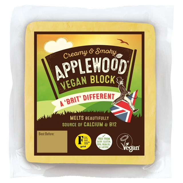 Applewood - Smoky Vegan Cheese Alternative Block 200g