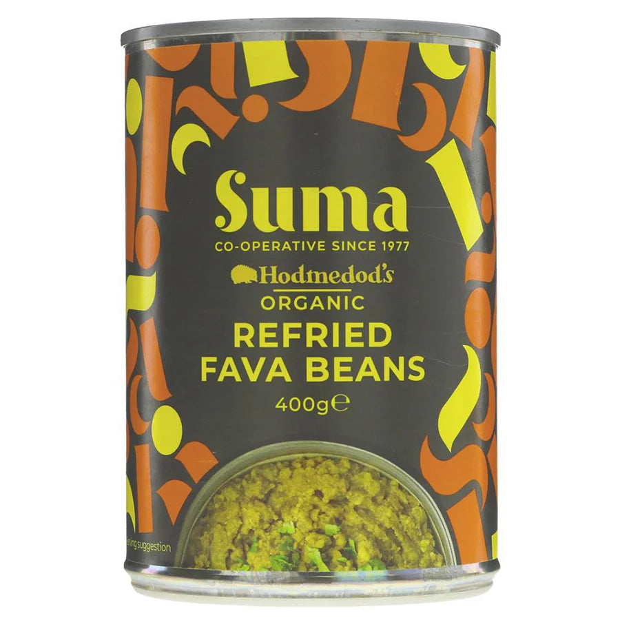 Suma Organic Refried Fava Beans 400g