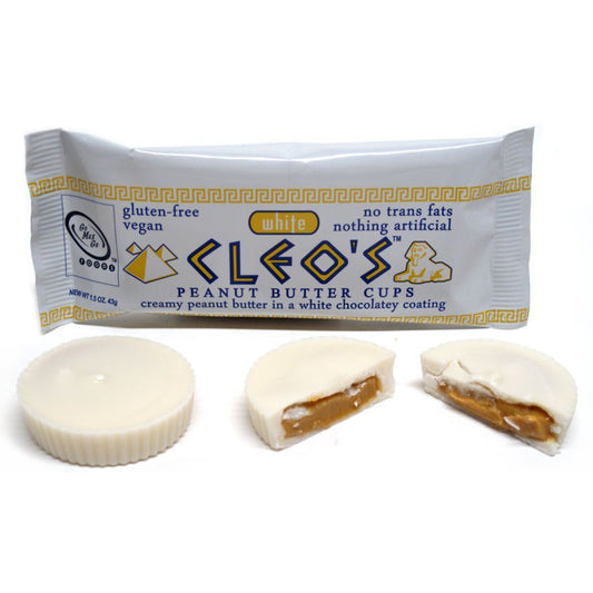 Go Max Go White Cleos Peanut Butter Cups 43g