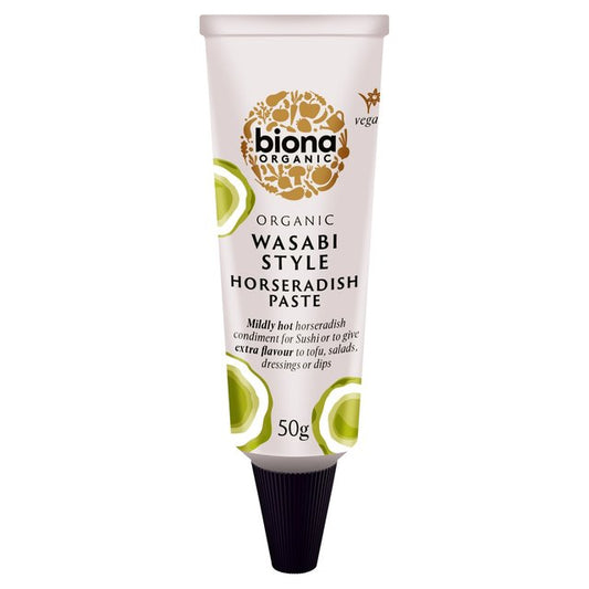 Biona Wasabi Horseradish Style Paste 50g