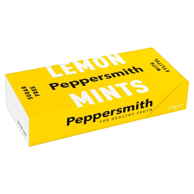 Peppersmith Lemon Strong Mints 15g