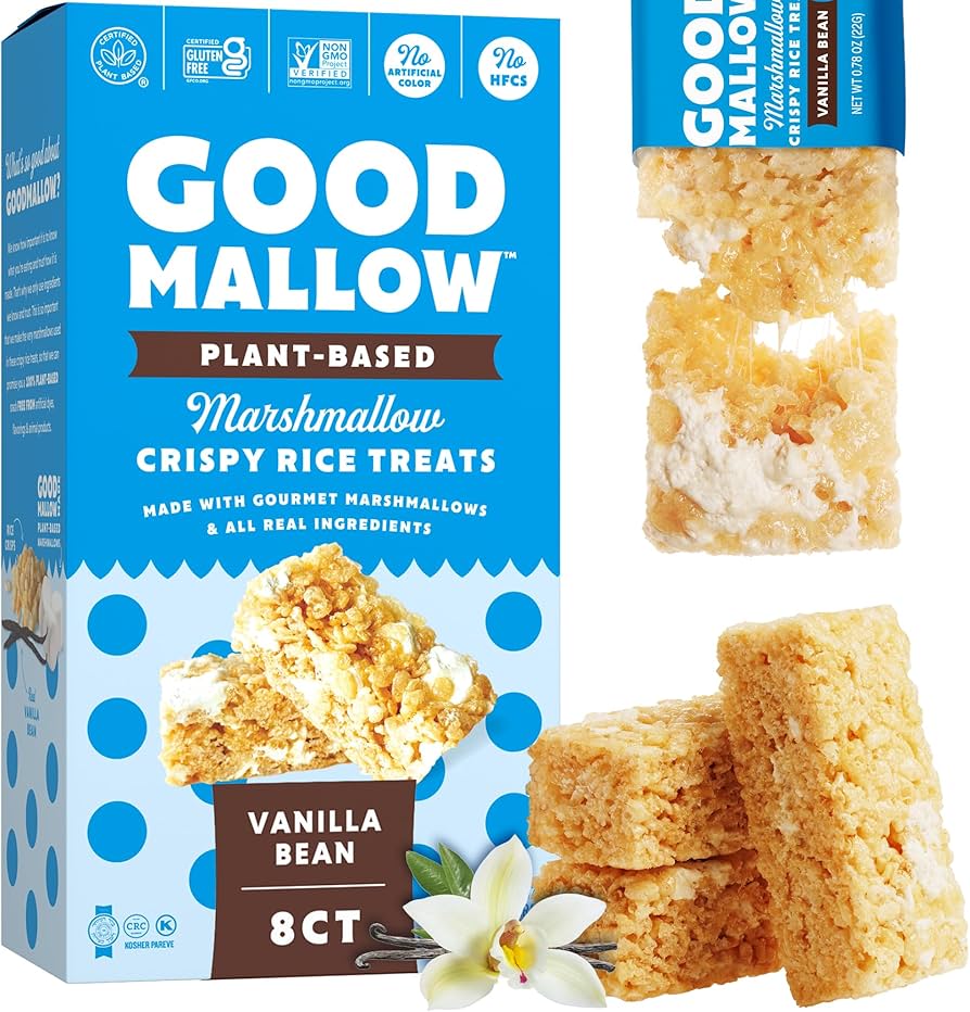 Good Mallow Marshmallow Crispy Rice Vanilla Bean 176g