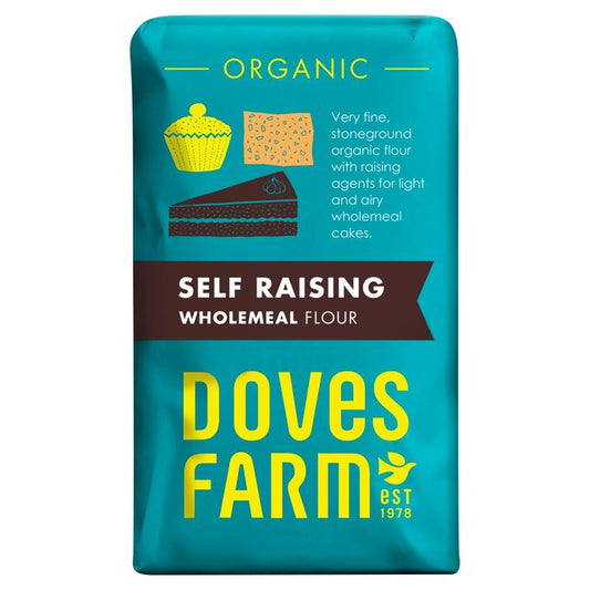 Doves Farm Wholemeal Self Raising Flour 1kg