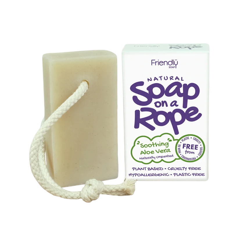 Friendly Soap Natural Soap On A Rope Aloe Vera 125g