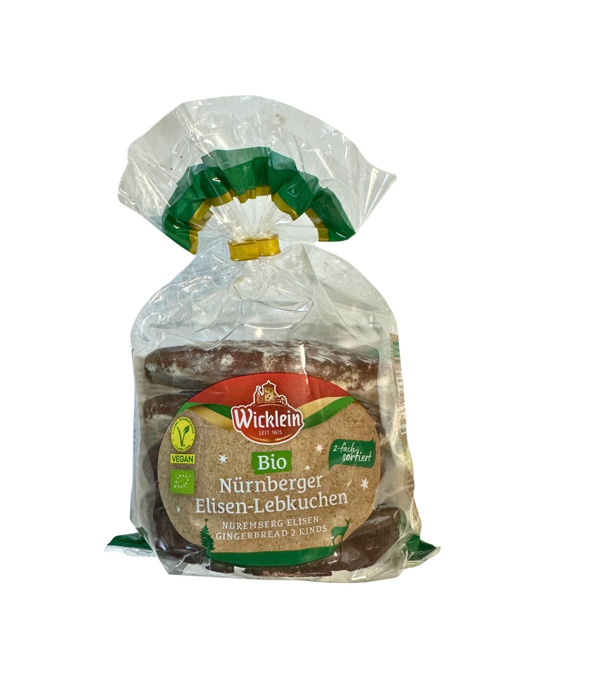Wicklein Organic Vegan Elisen Lebkuchen 275g