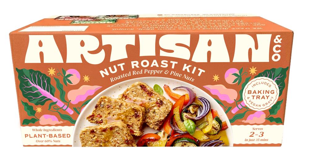 Artisan & Co Roasted Red Pepper & Pine Nut Nut Roast 212g