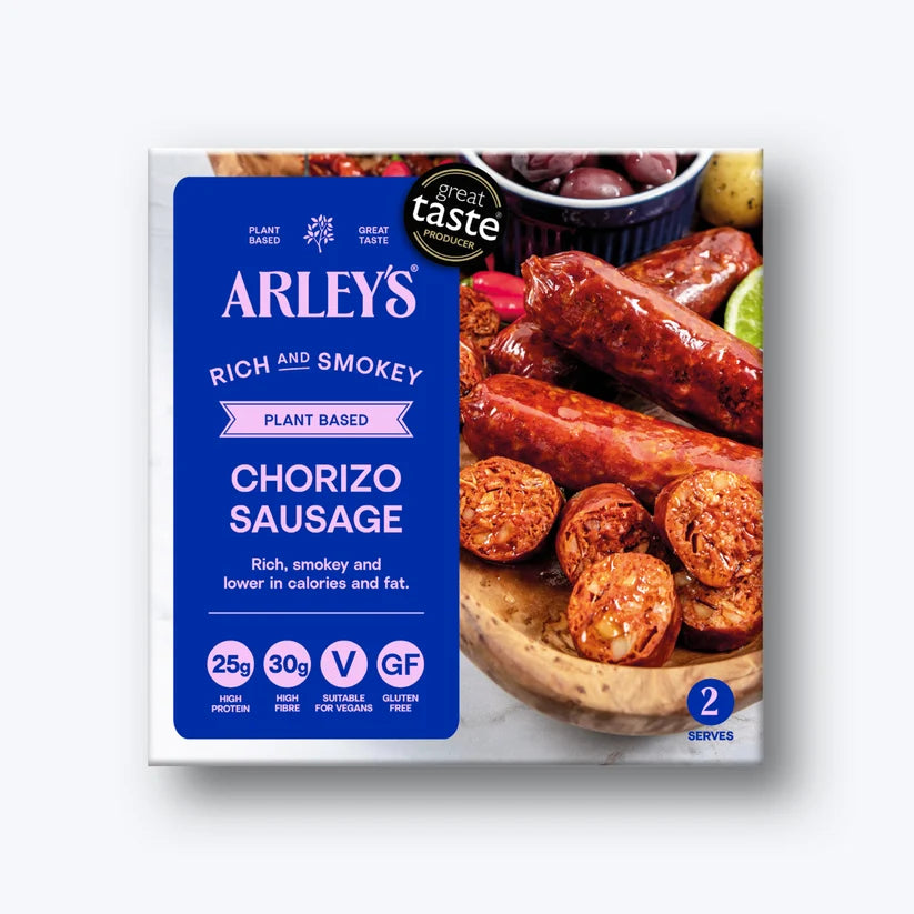 Arley's Plant Based Chorizo Sausage 280g