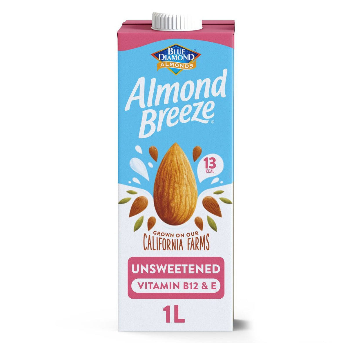 Almond Breeze Unsweetened Drink 1L