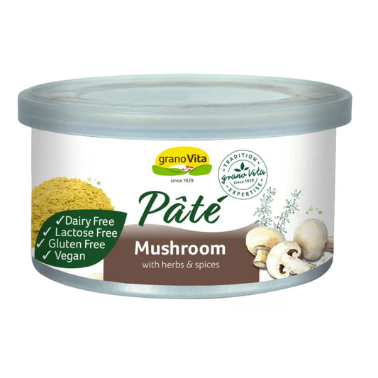 Granovita Mushroom Pate with Herbs & Spices 125g