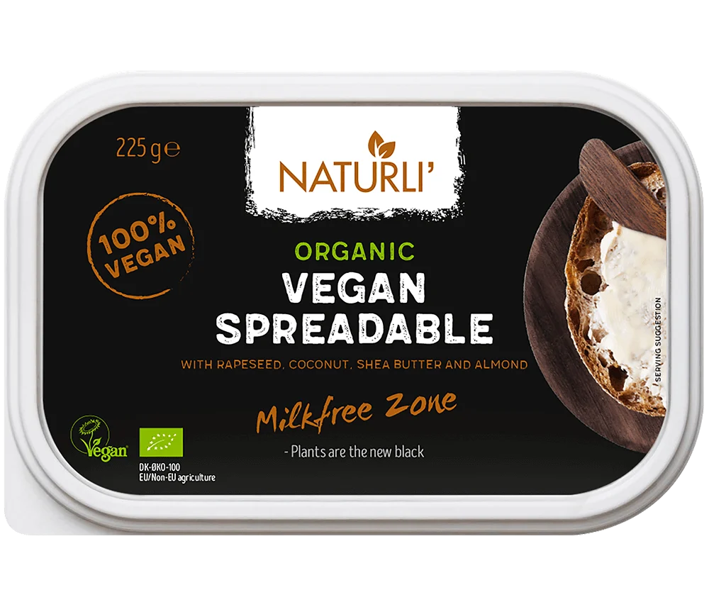 Naturli Vegan Spreadable Butter 225g