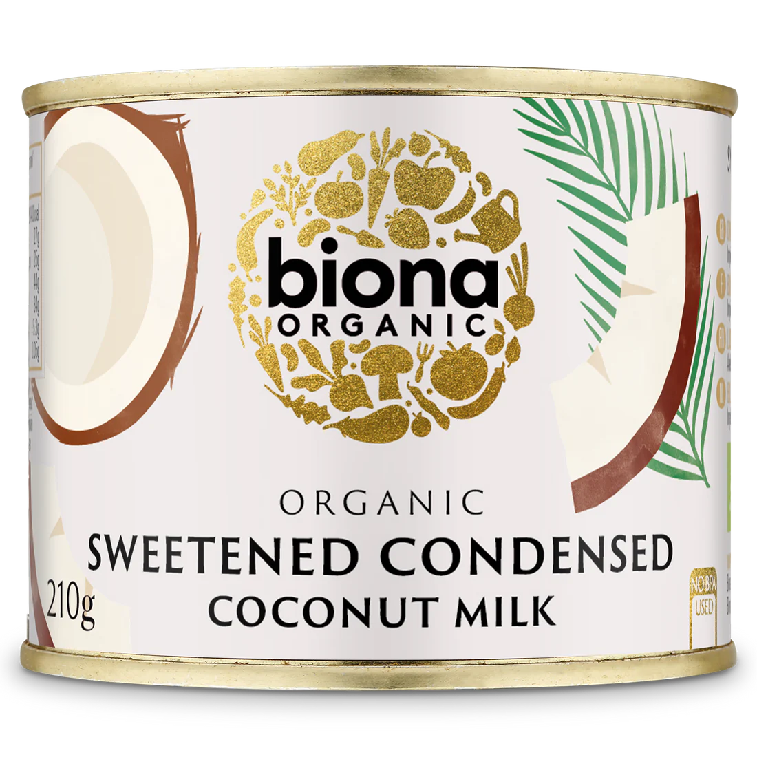 Biona Sweetened Condensed Coconut Milk 210g