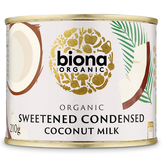 Biona Sweetened Condensed Coconut Milk 210g