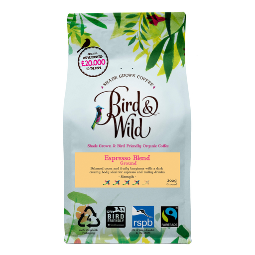 Bird & Wild Ground Coffee Espresso 200g