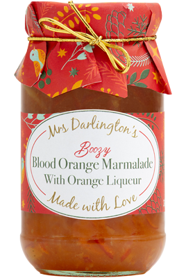 Mrs Darlington's Boozy Blood Orange Marmalade 340g