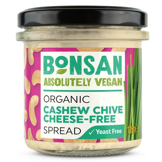 Bonsan Spread Cashew Chive Cheese-Free 135g