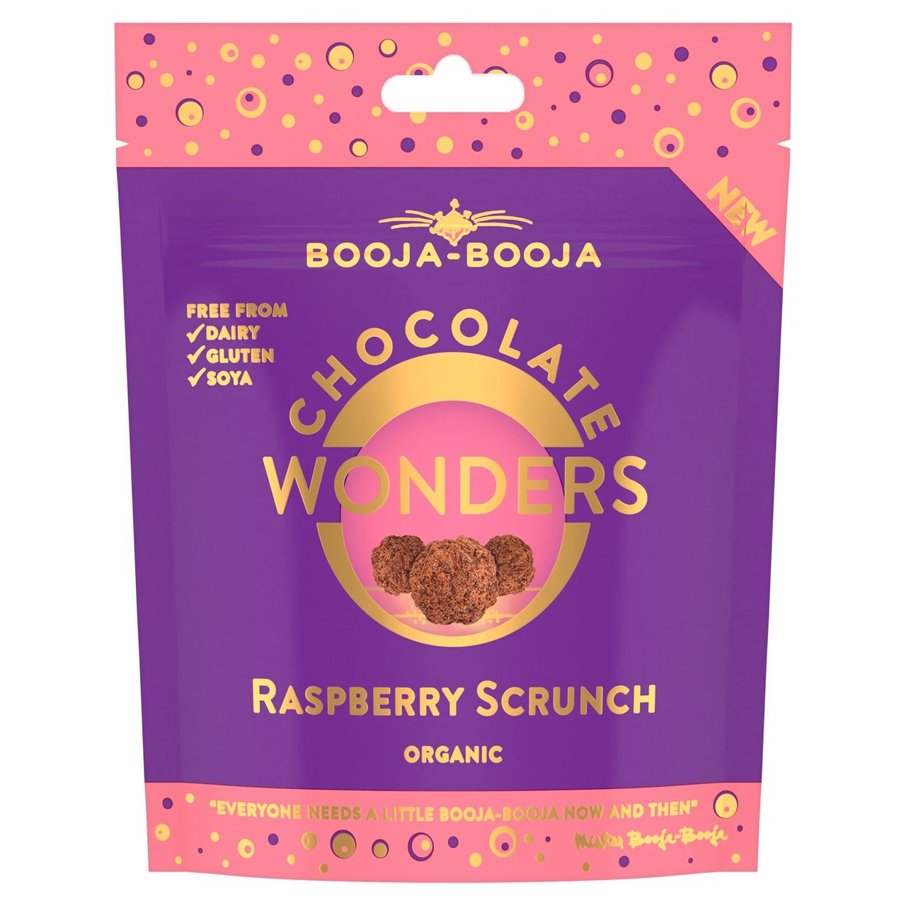 Booja-Booja Raspberry Scrunch Chocolate Wonders 65g