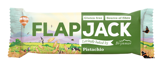 Brynmor Flapjack Pistachio 80g