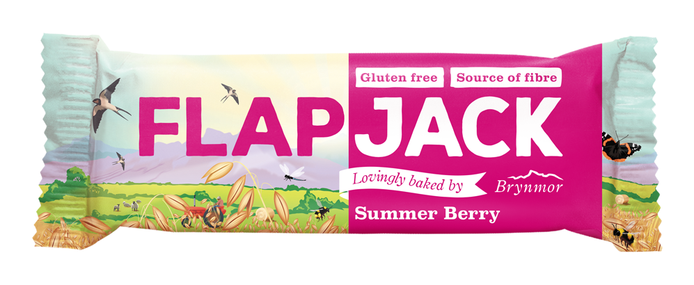 Brynmor Flapjack Summer Berry 80g