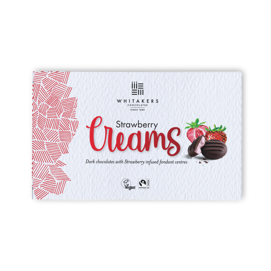 Whitakers Strawberry Creams 150g