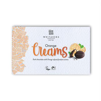 Whitakers Orange Creams 150g