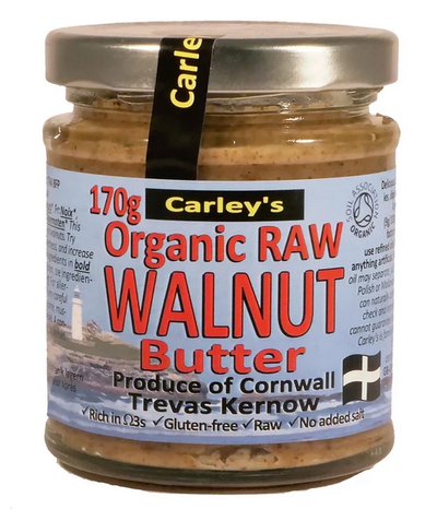 Carley's Nut Butter Raw Walnut 170g
