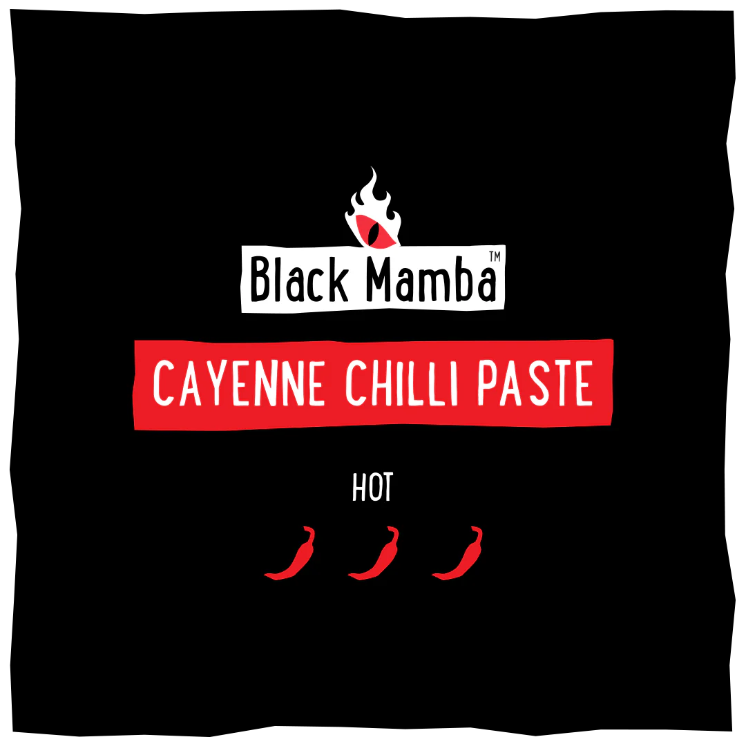 Black Mamba Cayenne Chilli Paste 200g