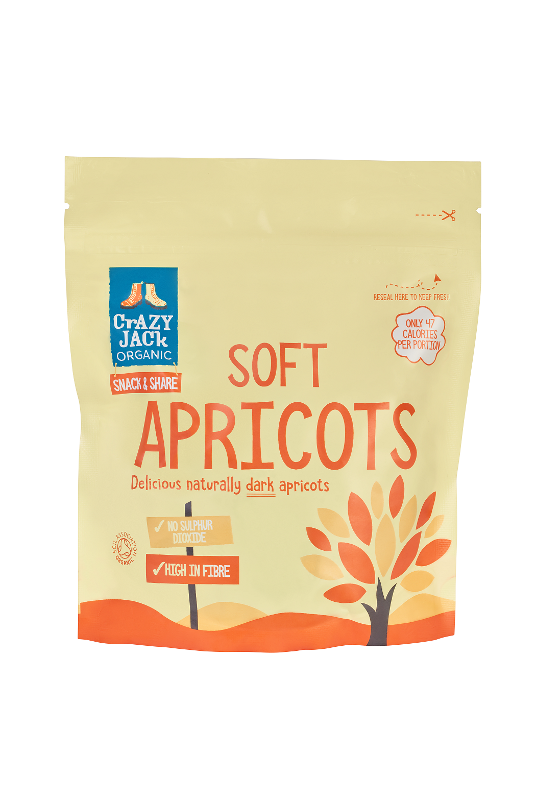 Crazy Jacks Dried Apricots 200g