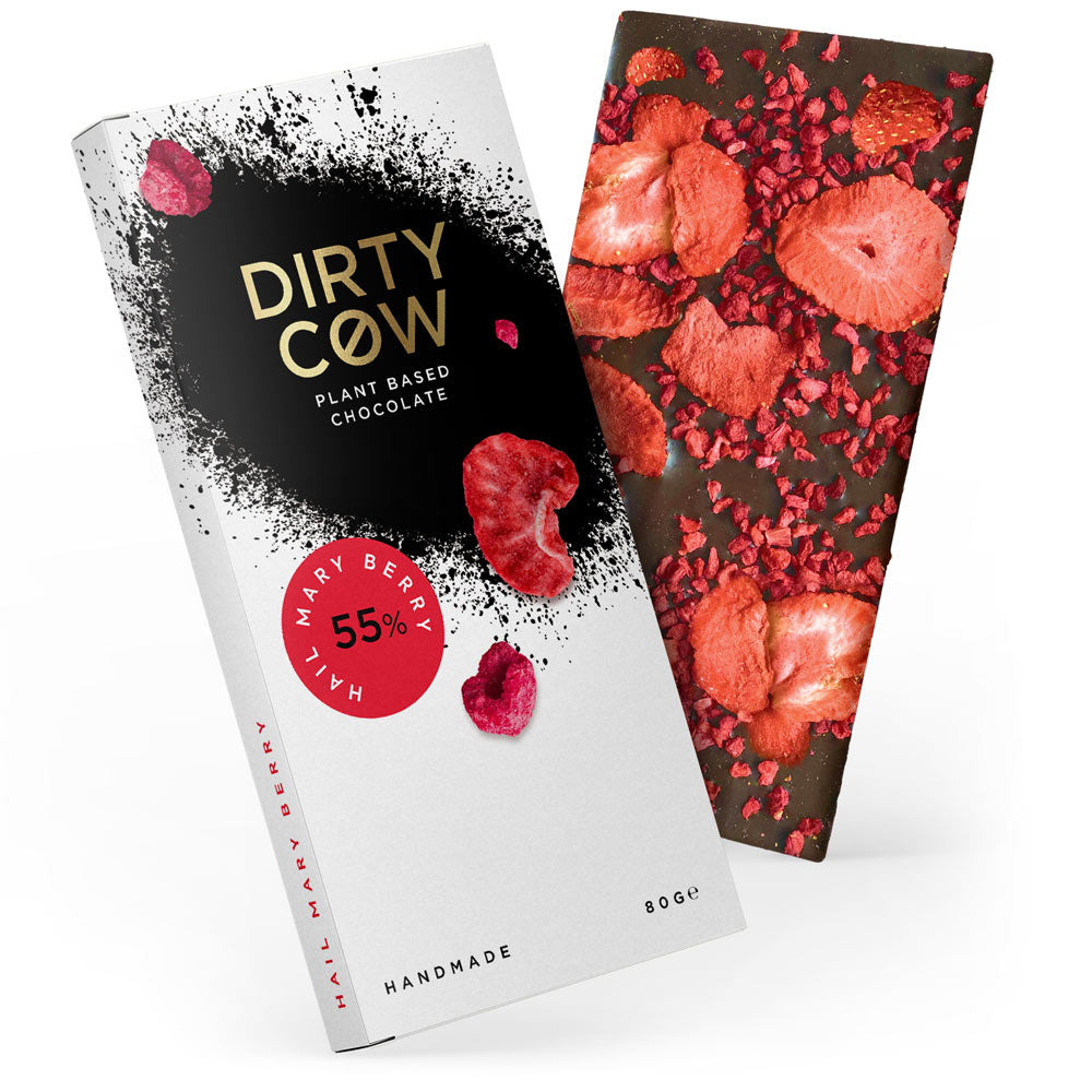 Dirty Cow Hail Mary Berry Chocolate 80g