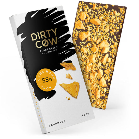 Dirty Cow Honey Come Home Chocolate 80g
