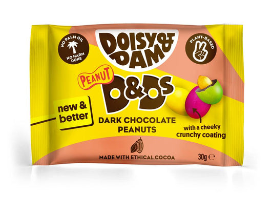 Doisy & Dam D&D's Chocolate Peanuts 30g