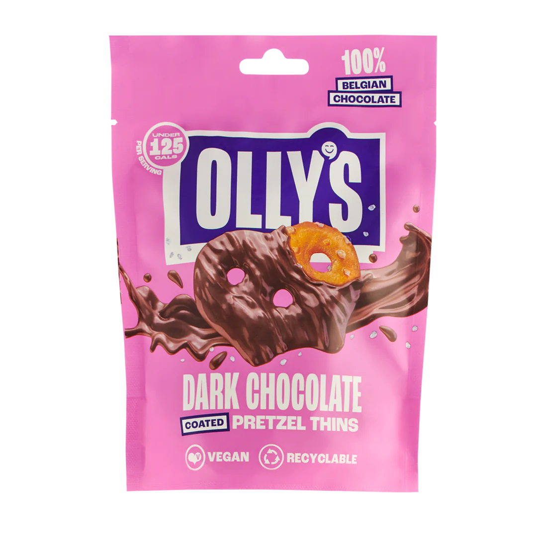 Olly's Chocolate Pretzel Thins 90g