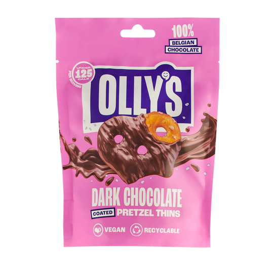 Olly's Chocolate Pretzel Thins 90g