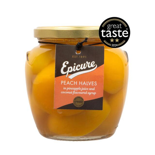 Epicure Peach Halves 550g