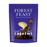 Forest Feast Salted Dark Choc Cashews 120g