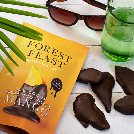 Forest Feast Dark Choc Mango 100g