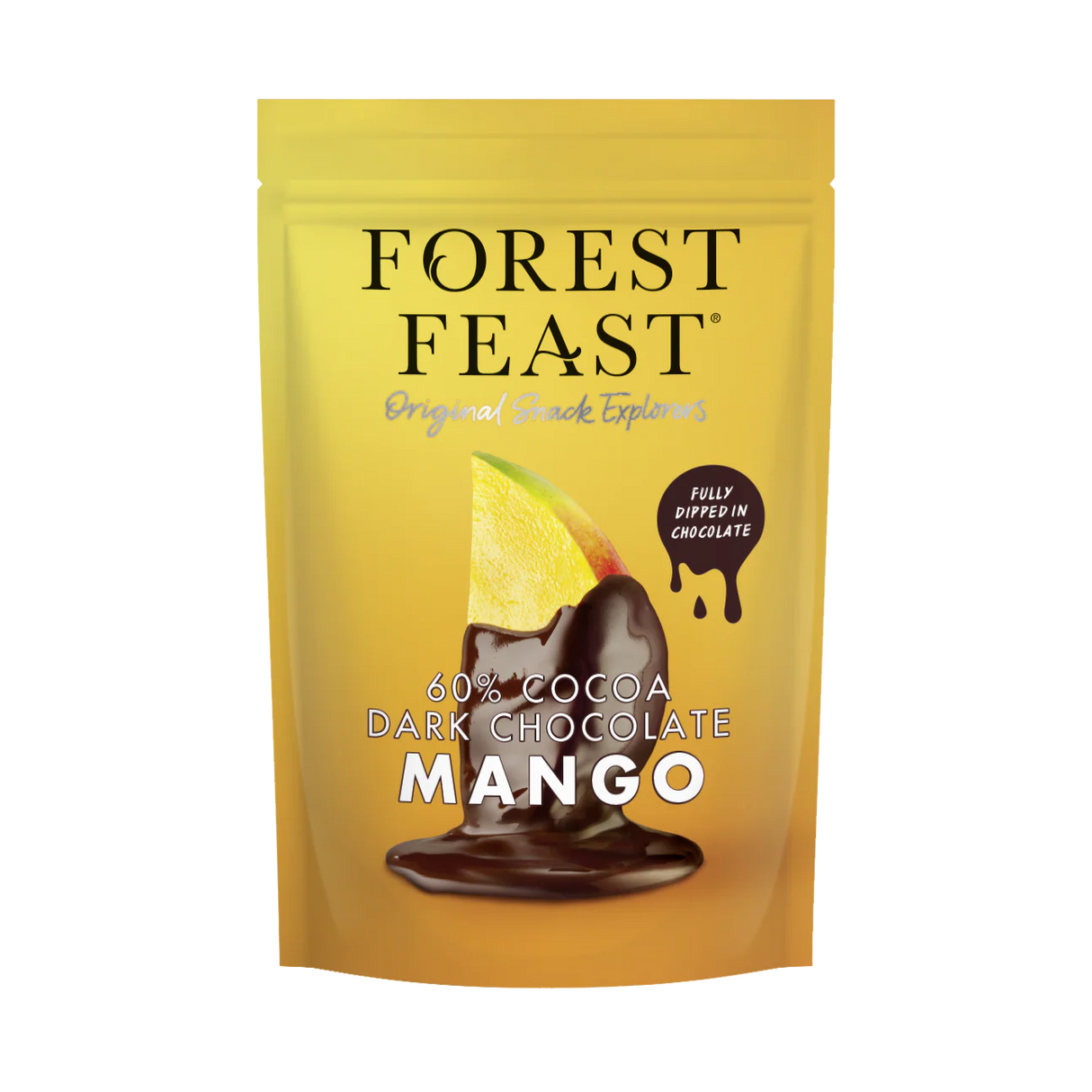 Forest Feast Dark Choc Mango 100g