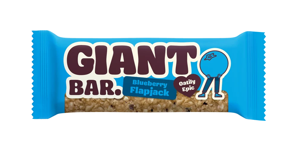 Giant Bar Flapjack Blueberry 90g