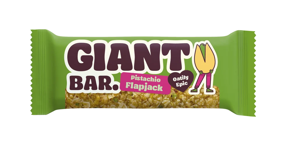 Giant Bar Pistachio Flapjack 90g