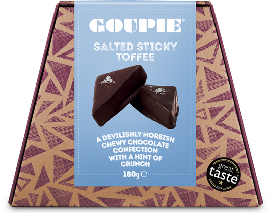 Goupie Salted Sticky Toffee 180g