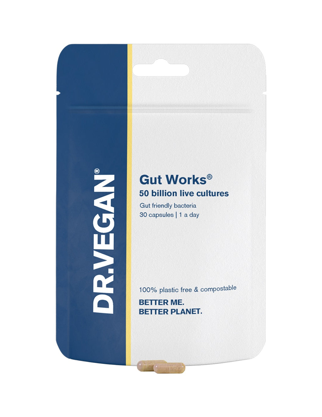 Dr Vegan Gut Works (30 caps)