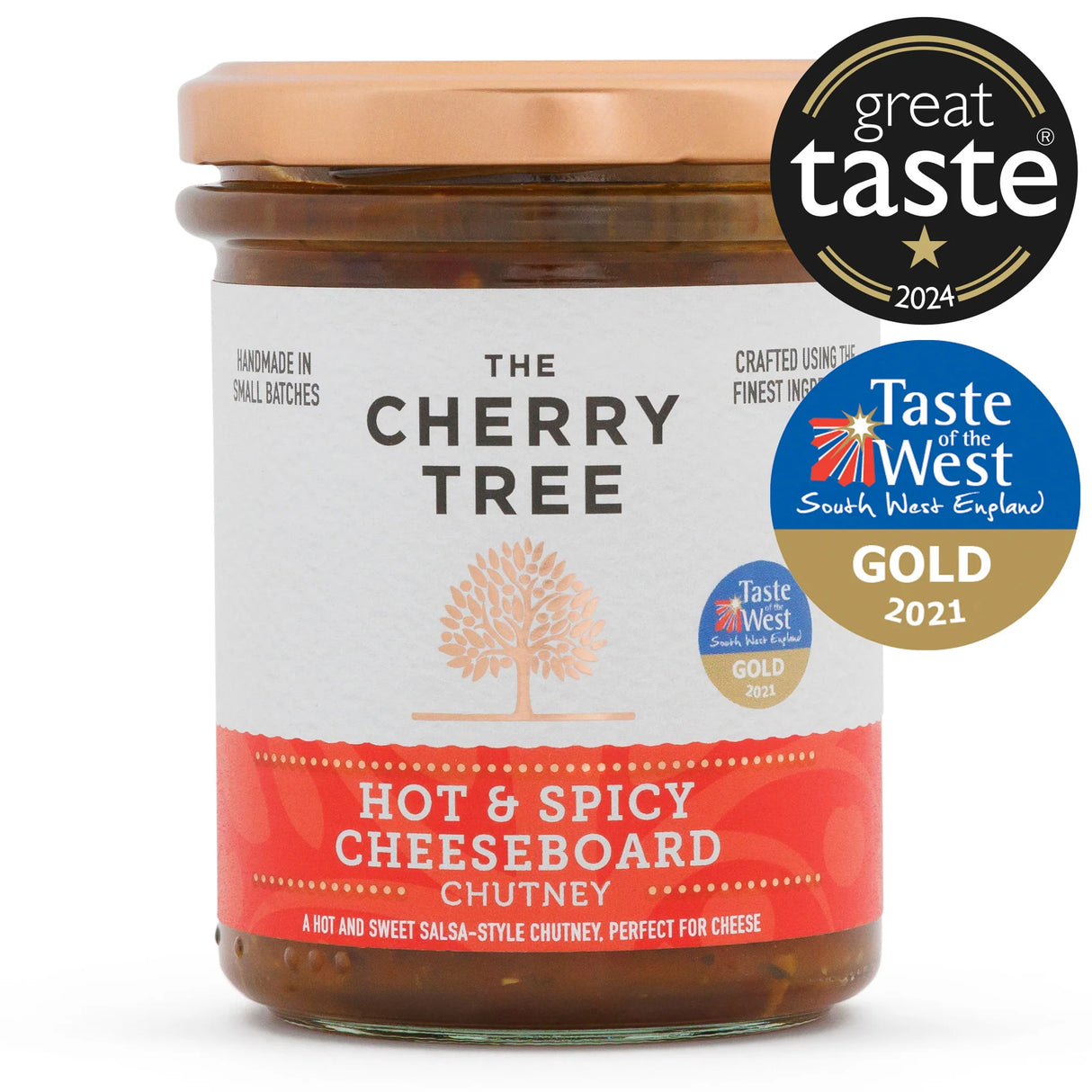 The Cherry Tree Hot & Spicy Cheeseboard Chutney 210g