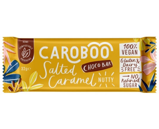 Caroboo - Salted Caramel Nutty Bar 32g
