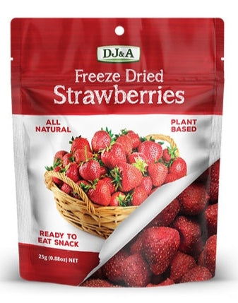 DJ&A Strawberries Freeze Dried 25g