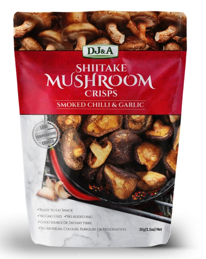 DJ&A Shiitake Mushroom Chilli & Garlic 30g