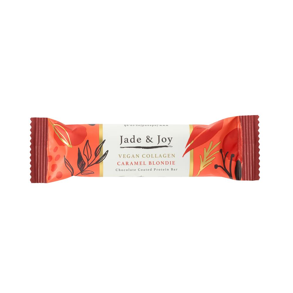 Jade & Joy Vegan Collagen Caramel Blondie Bar 50g