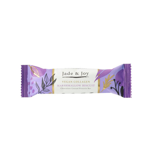 Jade & Joy Vegan Collagen Marshmallow Biscuit Bar 50g