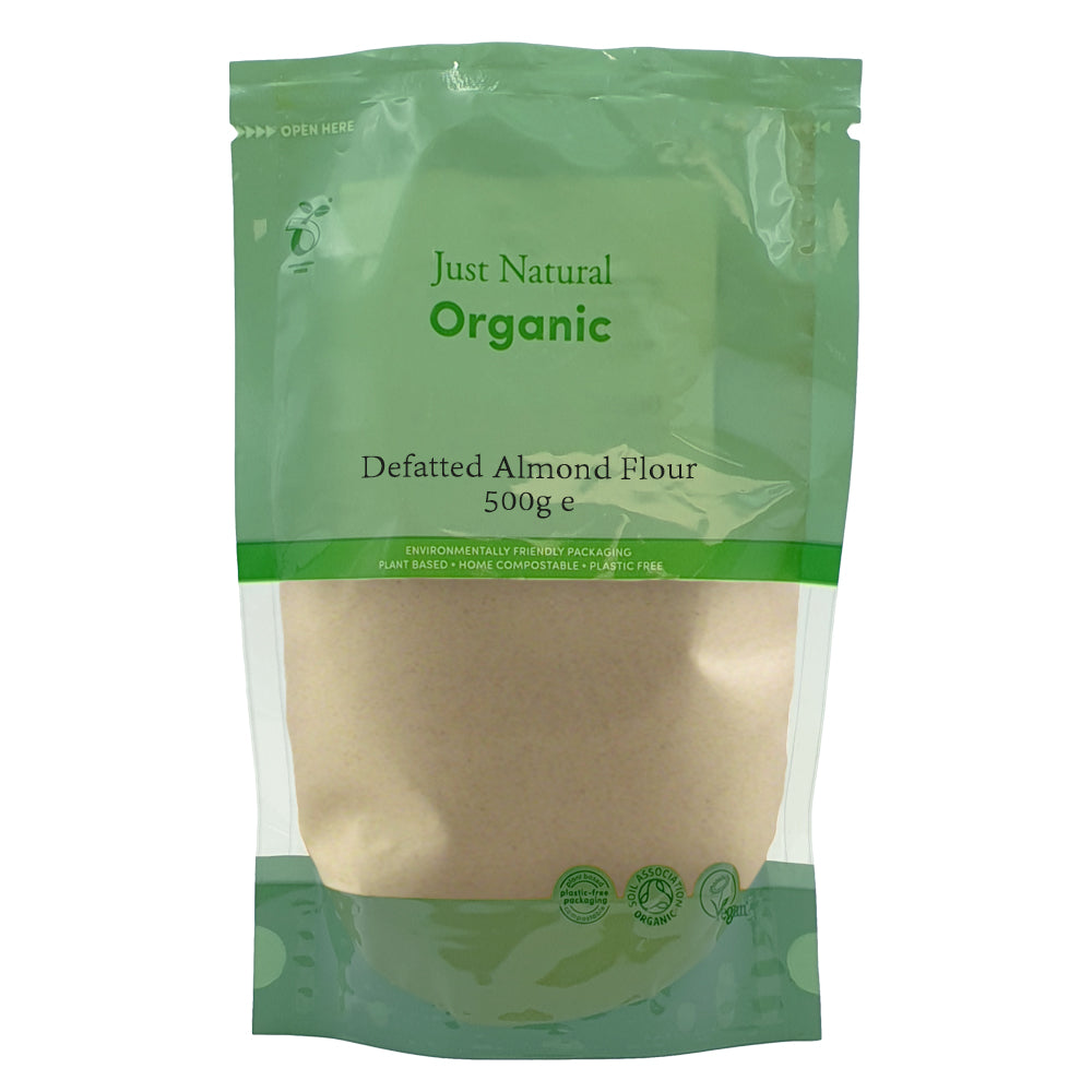 Just Natural Org Defatted Almond Flour 500g